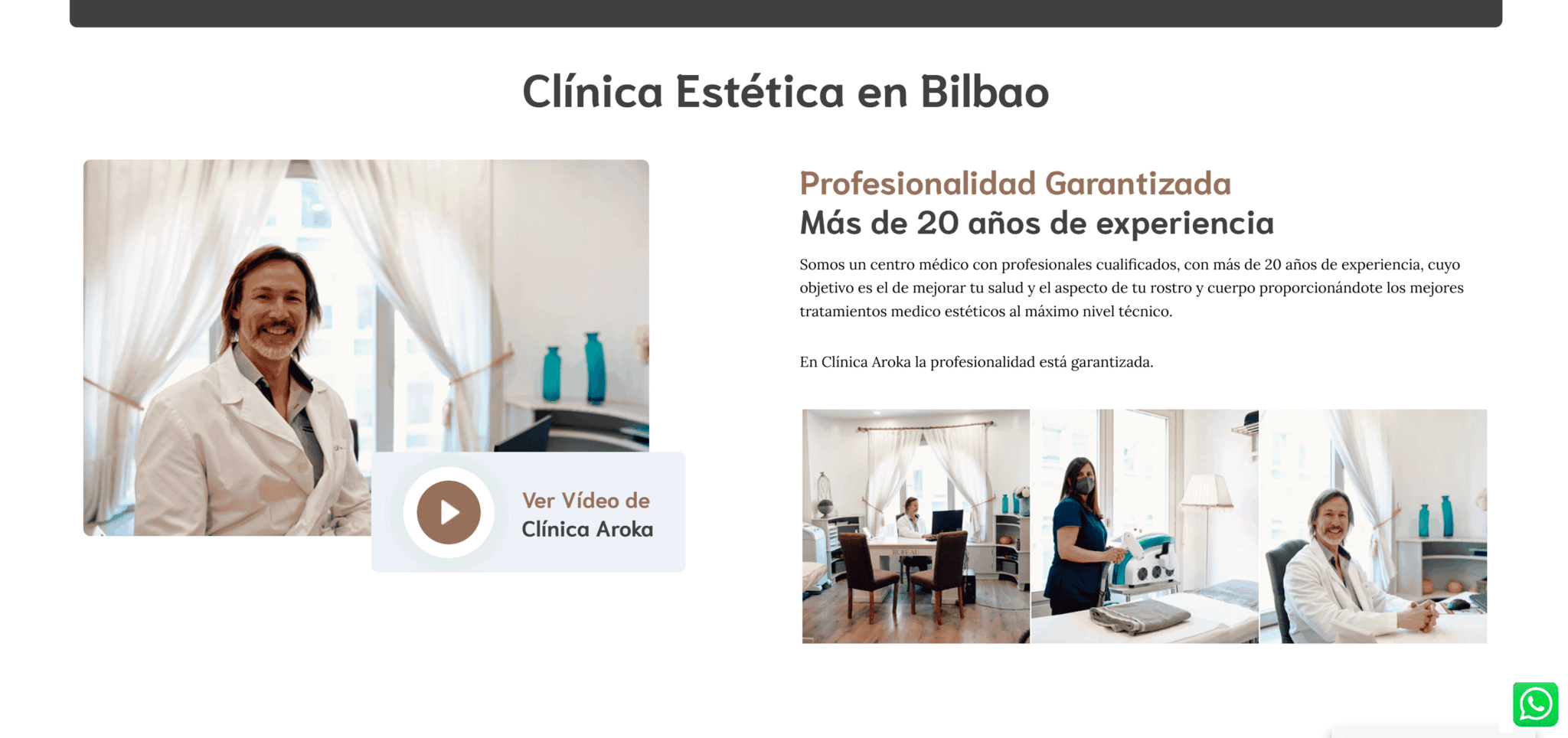 Doctor José Aroka, médico especialista en medicina estética y rejuvenecimiento facial en Bilbao