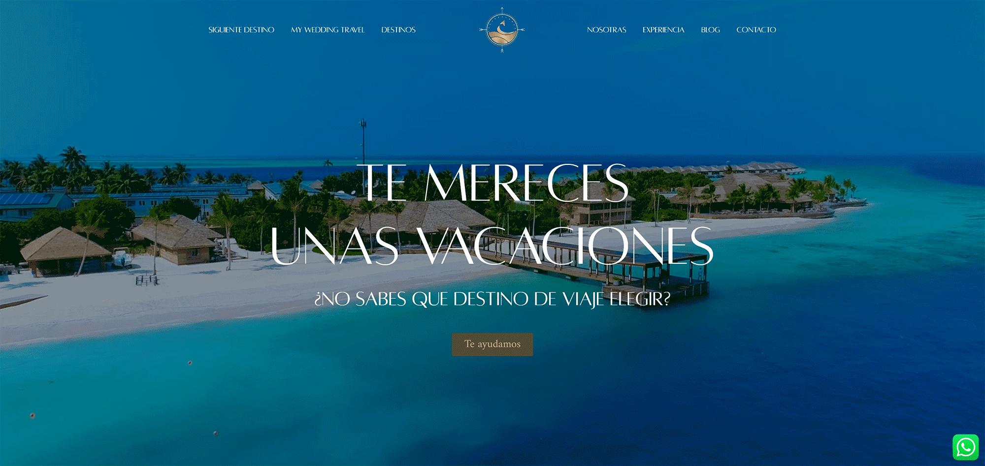 Diseño web para Grupo Siguiente Destino: agencia de viajes en Las Arenas, Getxo