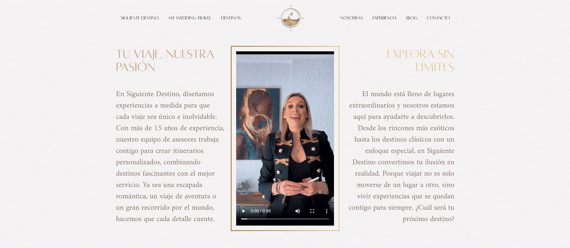 Next Destination UK: web internacional para mercado británico diseñada por Bilbolink