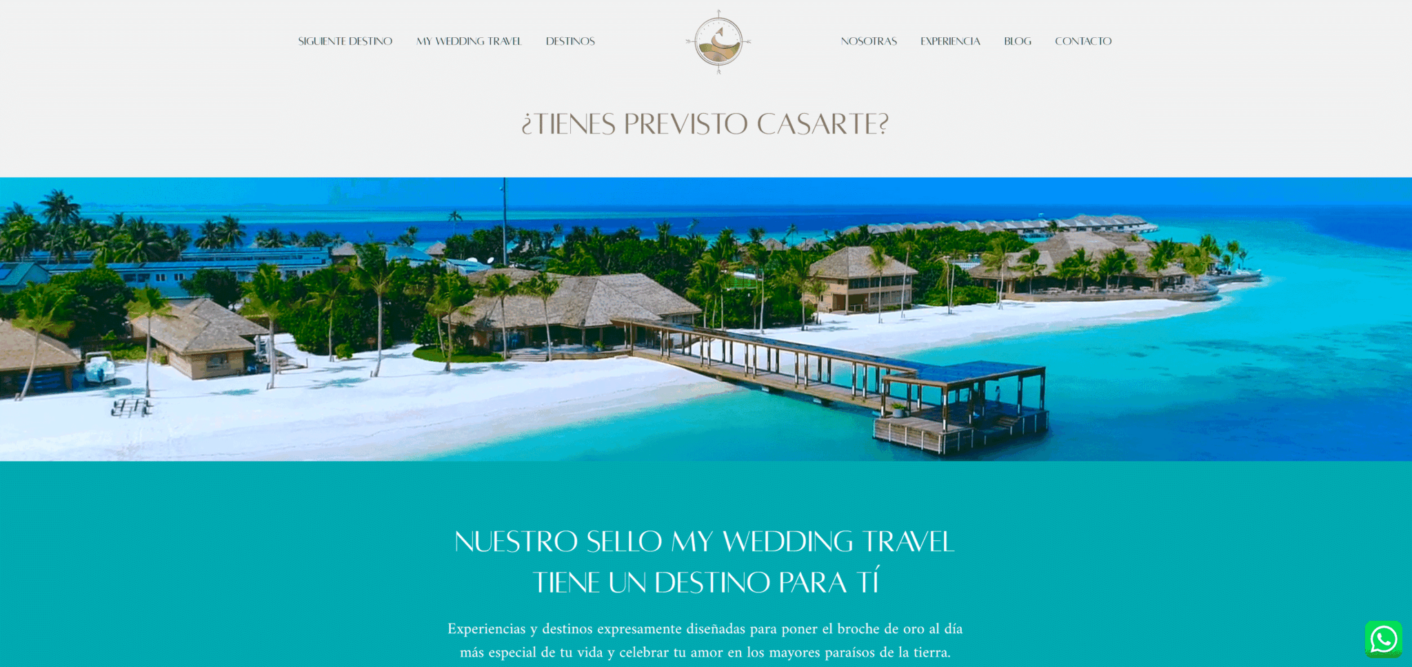 Web de viajes de novios a medida con SEO posicionado a nivel nacional