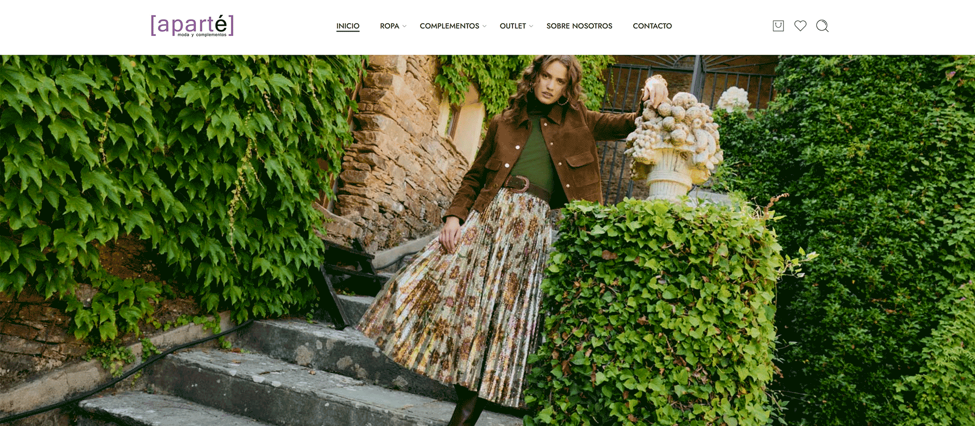 Diseño tienda online Bilbao - Home Aparté Shop