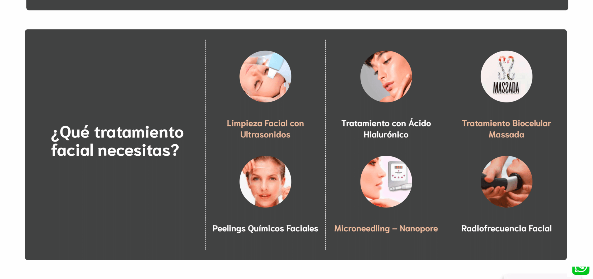 Web responsive de clínica estética en Bilbao con reserva de cita online y tienda integrada